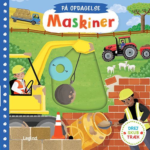 Cover for På Opdagelse: På Opdagelse - Maskiner (Cardboard Book) [1st edition] (2023)