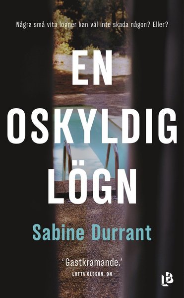 Cover for Sabine Durrant · En oskyldig lögn (Paperback Bog) (2019)