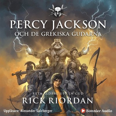 Cover for Rick Riordan · Percy Jackson: Percy Jackson och de grekiska gudarna (Lydbog (MP3)) (2019)