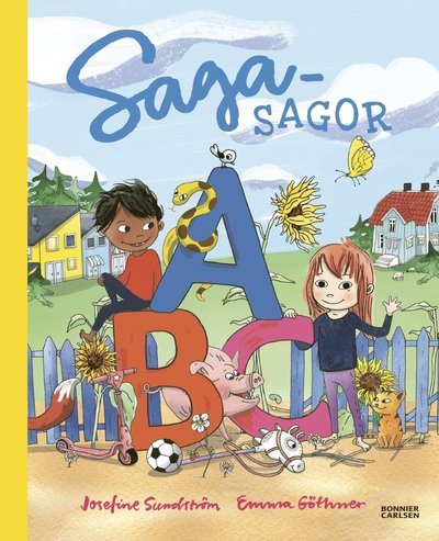Cover for Josefine Sundström · Sagasagor: Sagasagor ABC (Innbunden bok) (2021)
