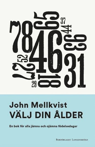 Cover for John Mellkvist · Välj din ålder : en bok för alla jämna och ojämna födelsedagar (Bound Book) (2020)
