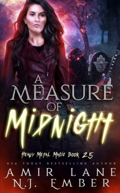 Cover for N J Ember · A Measure of Midnight: Heavy Metal Magic Book 2.5 (Paperback Book) (2021)