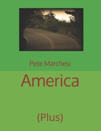 Cover for Pete Marchesi · America (Paperback Book) (2020)