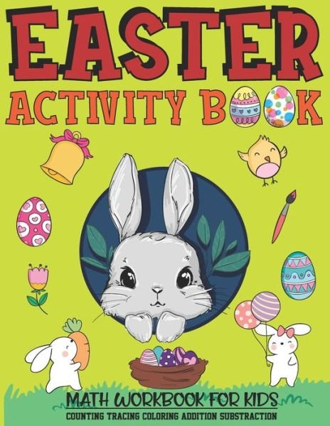 Easter Activity Book - Black & White Publisher - Bøger - Independently Published - 9798715682680 - 2. marts 2021