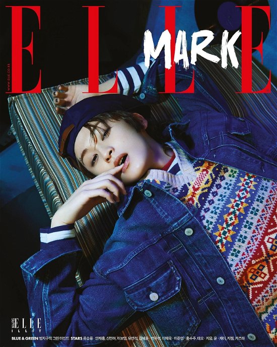 Cover for NCT (MARK) · ELLE Korea April 2024 (Blad) [B edition] (2024)