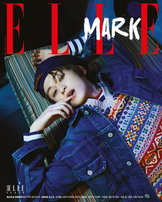 Cover for NCT (MARK) · ELLE Korea April 2024 (Zeitschrift) [B edition] (2024)