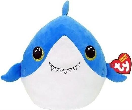 Cover for Ty · Ty Squish A Boo Finsley Shark 20cm (Legetøj) (2024)