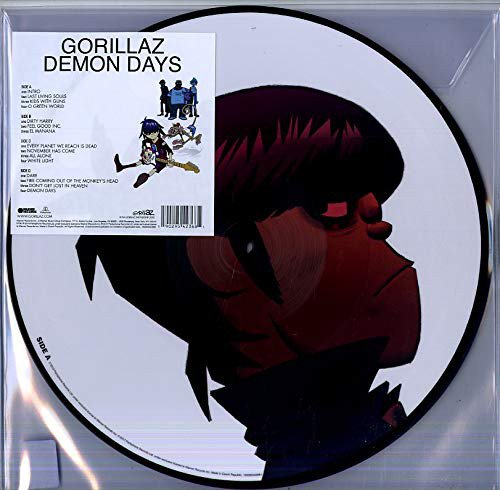 Cover for Gorillaz · Demon Days (Picture Disc) (LP) [Picture Disc, Limited edition] (2019)