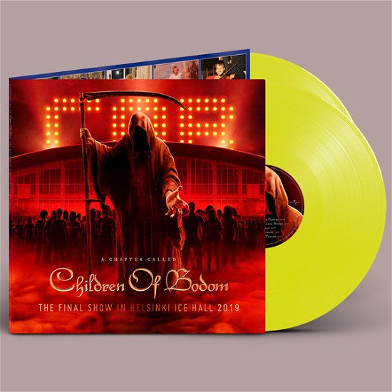 Cover for Children Of Bodom · A Chapter Called Children Of Bodom - The Final Show In Helsinki Icehall 2019 (LP) [Limited yellow Vinyl edition] (2023)