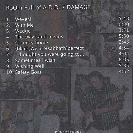 Room Full of A.d.d. - Damage - Music - DAMAGE - 0634479257681 - February 14, 2006
