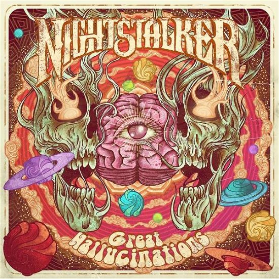 Cover for Nightstalker · Great Hallucinations (Coloured Vinyl) (LP) [Limited edition] (2019)