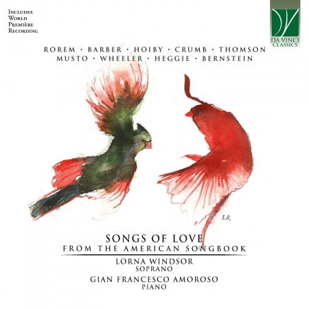 Cover for Windsor, Lorna / Gian Francesco Amoroso · Songs Of Love From The American Songbook (CD) (2022)