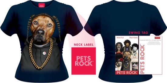 Pets Rock-rap -s/girlie - T-shirt - Merchandise - MERCHANDISE - 0803341406681 - 30. oktober 2014