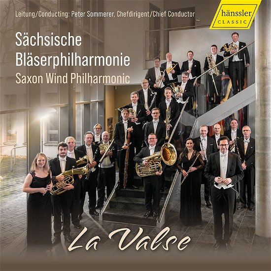 Cover for Sachsische Blaserphilharmonie · Berlioz, Chopin, Faure, Franck &amp; Ravel: La Valse (CD) (2022)