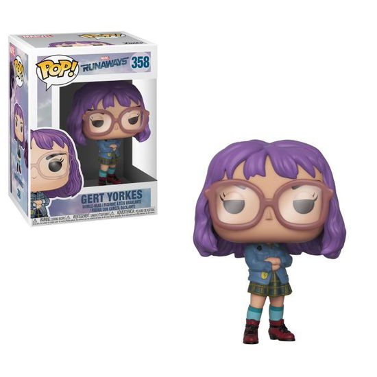 Pop Marvel: Runaways - Gert - Funko - Produtos - Funko - 0889698326681 - 3 de outubro de 2018