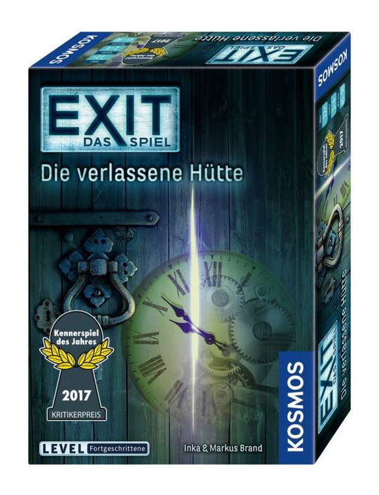 Cover for Kosmos EXIT - Das Spiel / Die verlassene Hütte · Die verlassene Hütte (Spiel) (Book) (2018)