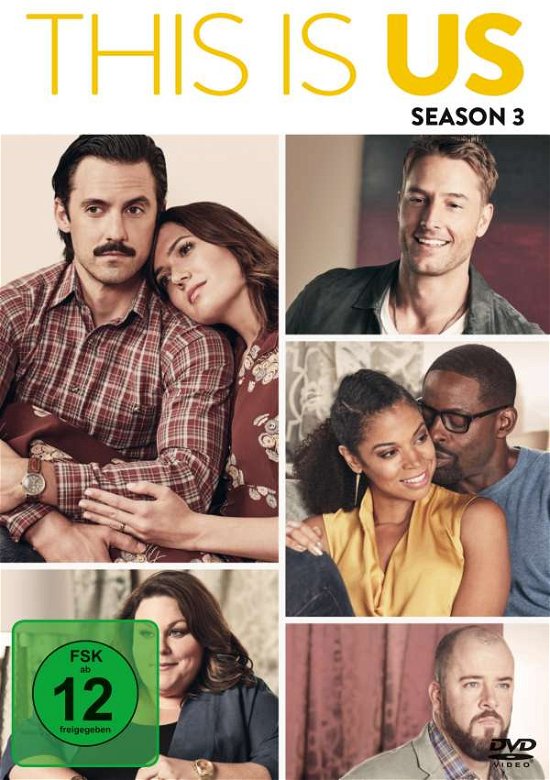 Cover for This is us - Season 3 (DVD) (2019)