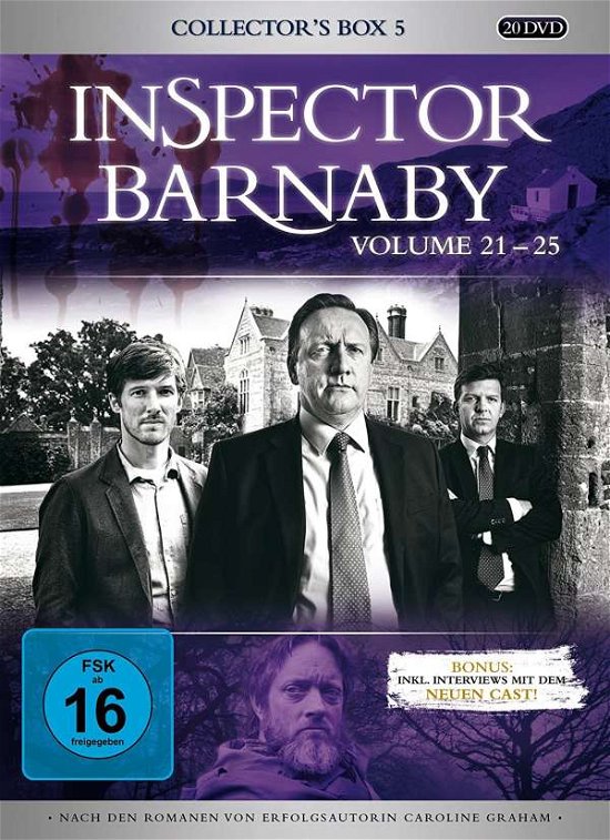 Inspector Barnaby · Inspector Barnaby-(21-25)collectors Box 5 (DVD) (2017)