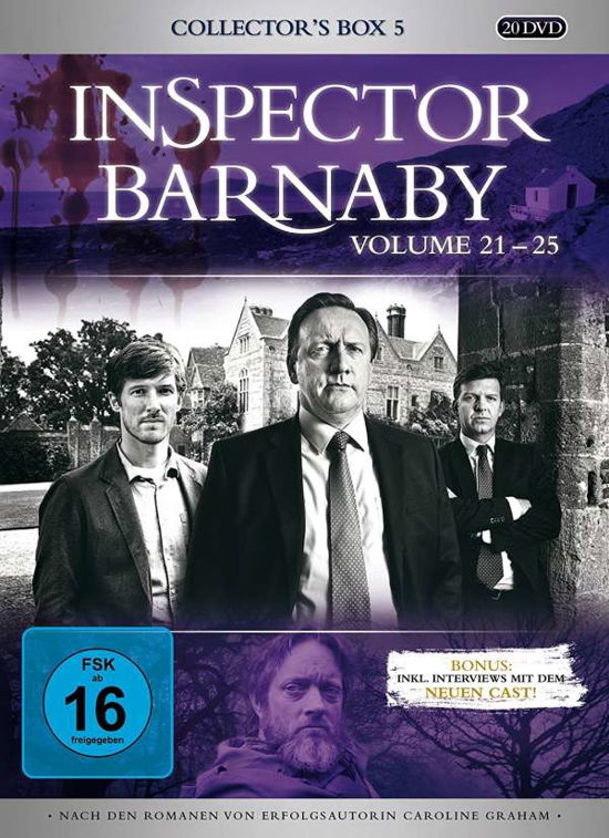 Inspector Barnaby-(21-25)collectors Box 5 - Inspector Barnaby - Films - EDEL RECORDS - 4029759120681 - 26 mai 2017