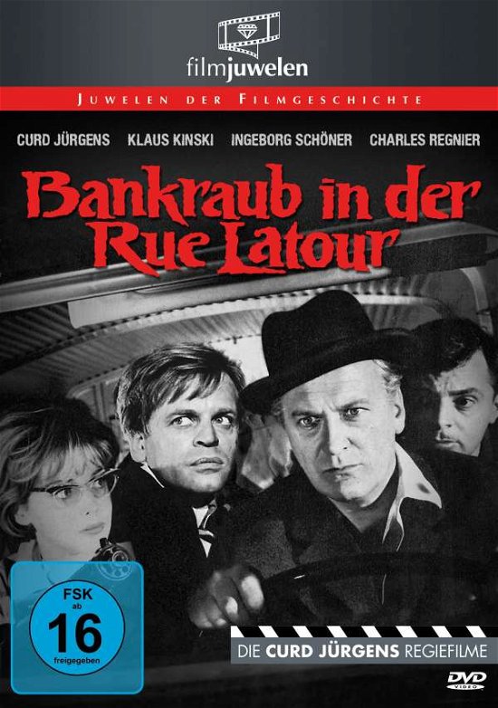 Cover for Curd Jürgens · Bankraub in Der Rue Latour-m (DVD) (2019)