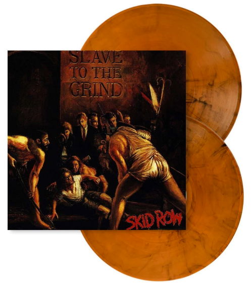 Cover for Skid Row · Slave to the Grind (LP) [Orange &amp; Black Marbled edition] (2023)