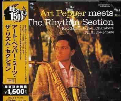 Cover for Art Pepper · Meets Rhythm+1 (CD) [Bonus Tracks edition] (2005)