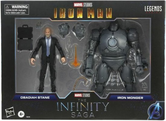 Cover for Hasbro Marvel Legends Iron Man · Obadiah Stane and Iron Monger (Spielzeug)