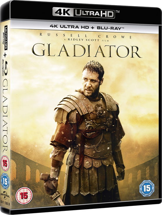 Cover for Gladiator Uhd · Gladiator (4K Ultra HD/BD) (2018)