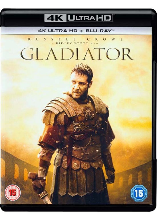 Cover for Gladiator Uhd · Gladiator (4K UHD Blu-ray) (2018)