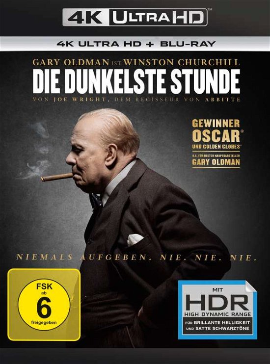 Die Dunkelste Stunde - Gary Oldman,kristin Scott Thomas,lily James - Movies - UNIVERSAL PICTURE - 5053083155681 - May 23, 2018
