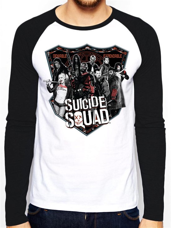 Cover for DC Comics: Suicide Squad · Group Shot (Baseball Shirt Unisex Tg. XL) (CD)