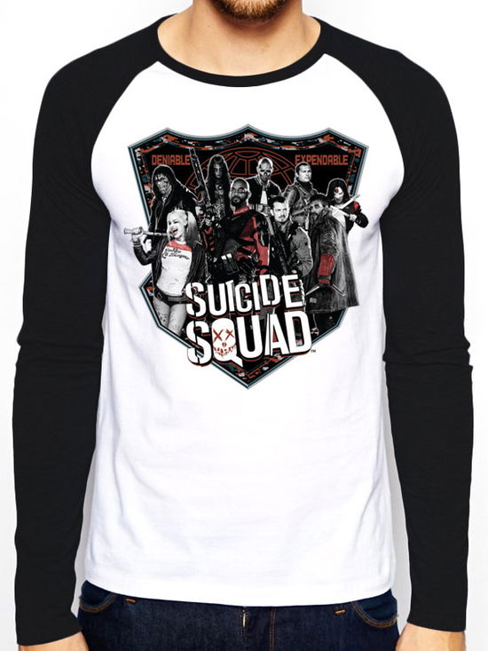 Group Shot (Baseball Shirt Unisex Tg. XL) - DC Comics: Suicide Squad - Muzyka -  - 5054015256681 - 