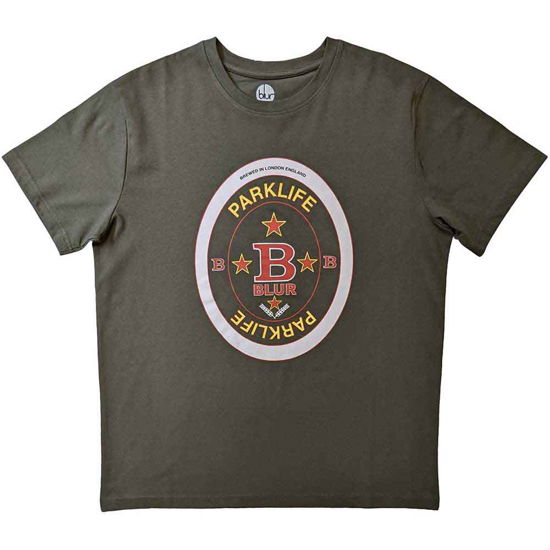 Blur Unisex T-Shirt: Parklife Beermat - Blur - Merchandise -  - 5056368640681 - 