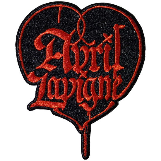 Cover for Avril Lavigne · Avril Lavigne Woven Patch: Heart (Patch) (2024)