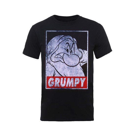 Cover for Disney · Snow White Grumpy Dwarf Poster (T-shirt) [size S] [Black edition] (2017)