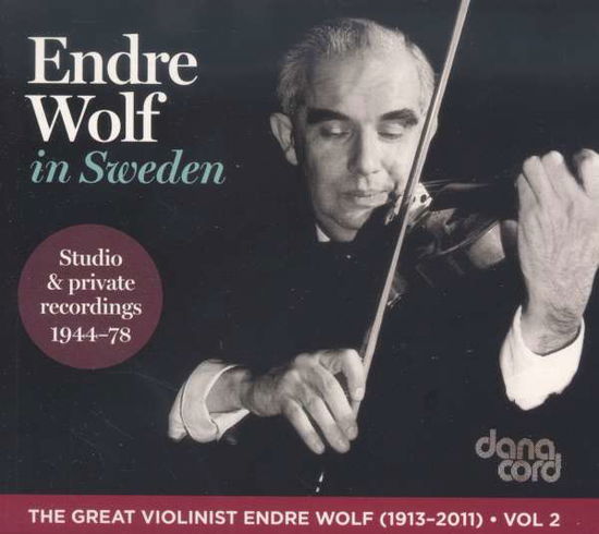 Cover for Mozart / Wolf / Weber · Endre Wolf in Sweden 1944-1978 (CD) (2018)