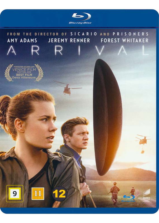 Cover for Amy Adams · Arrival (Blu-Ray) (2017)