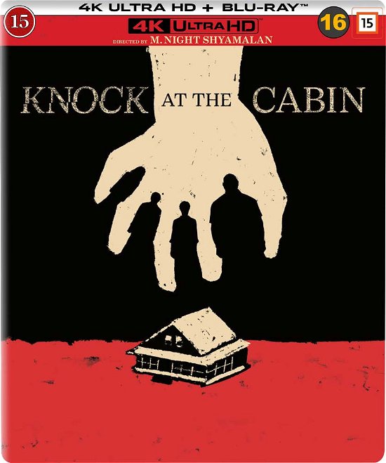 Cover for Knock at the Cabin (4K UHD Blu-ray) [Steelbook edition] (2023)