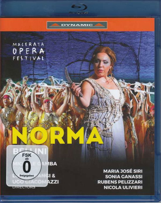 Cover for Norma · Bellini / Norma (Blu-ray) (2017)