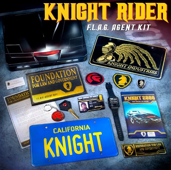 Knight Rider Geschenkbox F.L.A.G Agent Kit - Knight Rider - Mercancía - DOCTOR COLLECTOR - 8437017951681 - 13 de junio de 2023