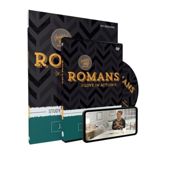 Cover for Jada Edwards · Romans Study Guide with DVD: Live with Clarity - Beautiful Word Bible Studies (Paperback Book) (2022)