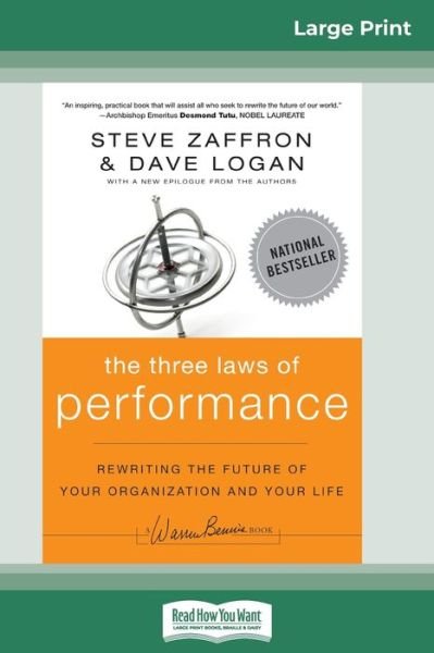 Cover for Steve Zaffron · The Three Laws of Performance Rewriting the Future of Your Organization and Your Life (Paperback Bog) (2012)