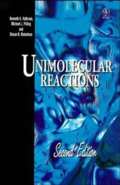 Cover for Holbrook, Kenneth A. (University of Hull) · Unimolecular Reactions (Innbunden bok) (1996)