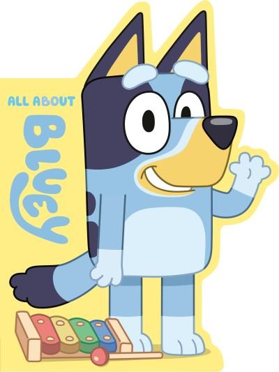 Cover for Penguin Young Readers Licenses · All About Bluey (Tavlebog) (2021)