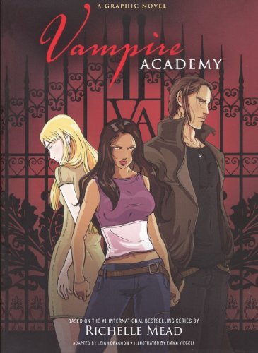 Cover for Richelle Mead · Vampire Academy: a Graphic Novel (Hardcover Book) [Turtleback School &amp; Library Binding, Reprint edition] (2011)