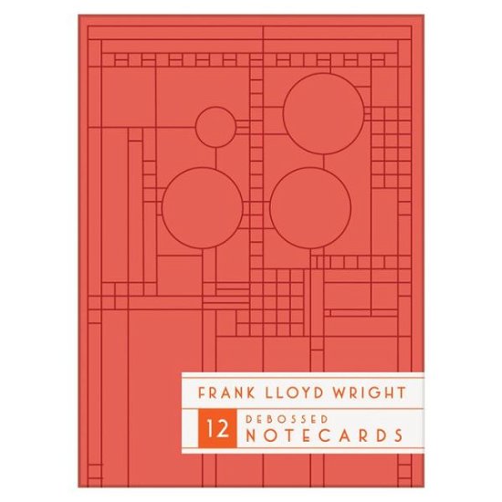 Cover for Frank Lloyd Wright · Frank Lloyd Wright Bright Geometric Debossed Notecards (Flashcards) (2017)