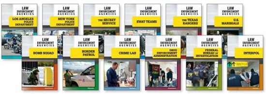 Law Enforcement Agencies Set - Michael Newton - Bøger - Chelsea House Publishers - 9780791099681 - 1. maj 2011