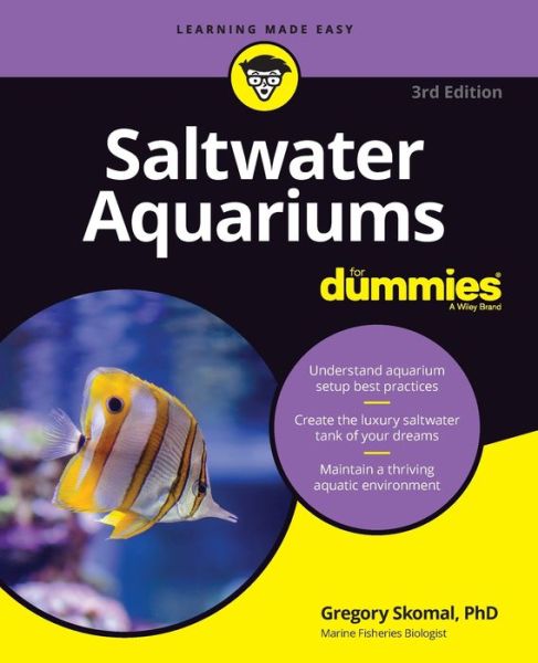 Cover for Gregory Skomal · Saltwater Aquariums For Dummies (Paperback Book) (2019)