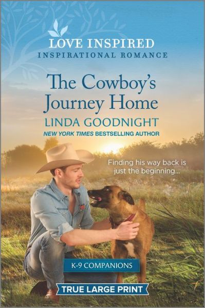 Cover for Linda Goodnight · The Cowboy's Journey Home (Paperback Book) (2022)