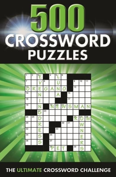 Cover for Eric Saunders · 500 Crossword Puzzles (Pocketbok) (2023)